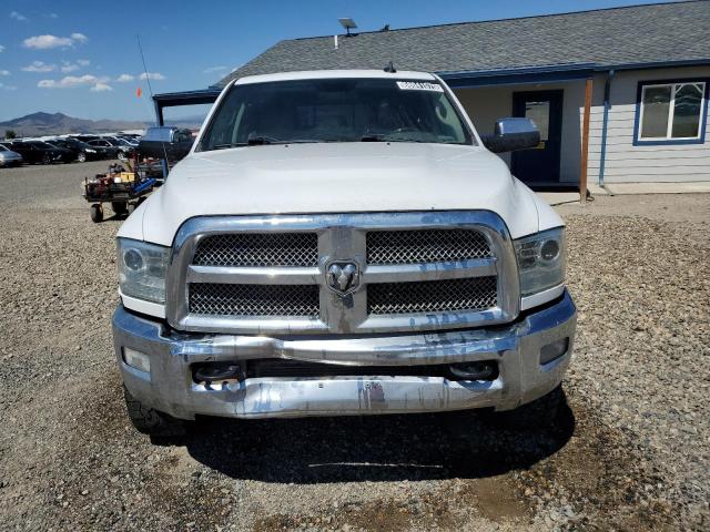 3C6UR5PL5FG627857 - 2015 RAM 2500 LONGHORN WHITE photo 5