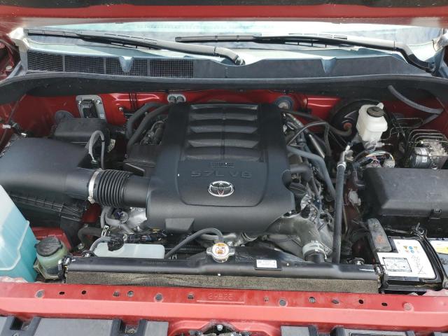 5TFDY5F1XMX987159 - 2021 TOYOTA TUNDRA CREWMAX SR5 RED photo 11