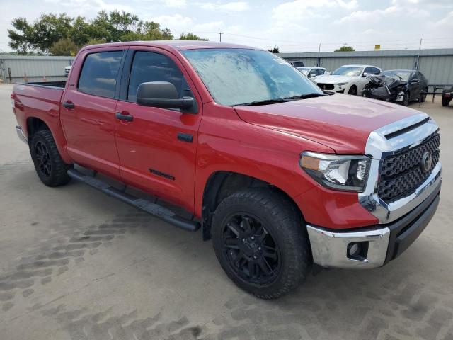 5TFDY5F1XMX987159 - 2021 TOYOTA TUNDRA CREWMAX SR5 RED photo 4