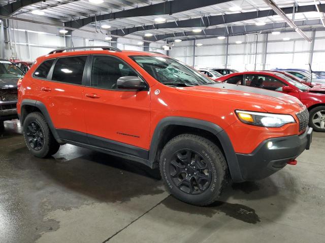 1C4PJMBX1MD198602 - 2021 JEEP CHEROKEE TRAILHAWK ORANGE photo 4