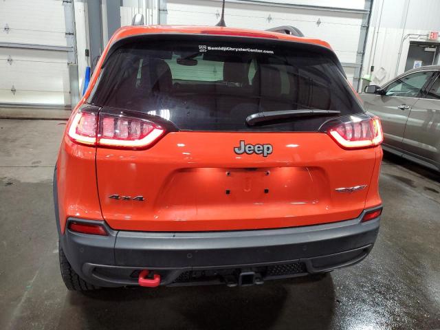 1C4PJMBX1MD198602 - 2021 JEEP CHEROKEE TRAILHAWK ORANGE photo 6