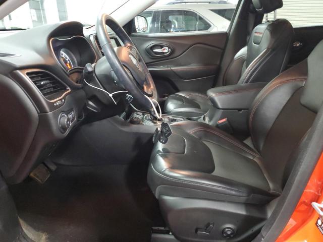 1C4PJMBX1MD198602 - 2021 JEEP CHEROKEE TRAILHAWK ნარინჯისფერი ფოტო 7