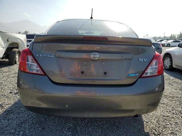 3N1CN7AP3DL865138 - 2013 NISSAN VERSA S GRAY photo 6