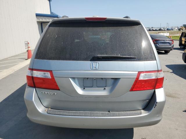 5FNRL38746B071276 - 2006 HOND ODYSSEY EXL ვერცხლისფერი ფოტო 6