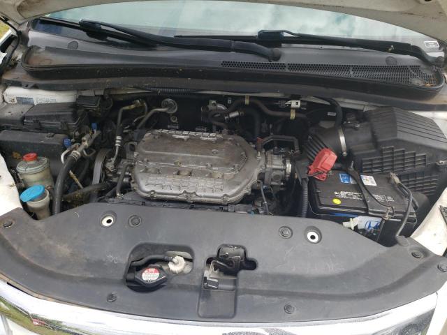 5FNRL38479B020199 - 2009 HONDA ODYSSEY EX WHITE photo 12