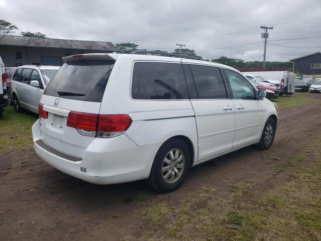 5FNRL38479B020199 - 2009 HONDA ODYSSEY EX WHITE photo 3