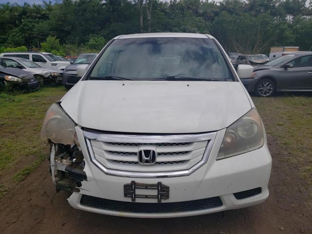 5FNRL38479B020199 - 2009 HONDA ODYSSEY EX WHITE photo 5