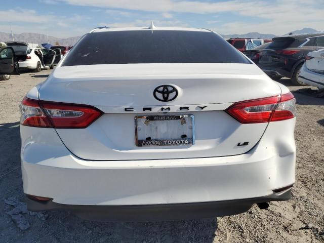 4T1B11HK4KU803113 - 2019 TOYOTA CAMRY L WHITE photo 6