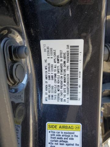 19UUA9F52DA005238 - 2013 ACURA TL TECH BLACK photo 12