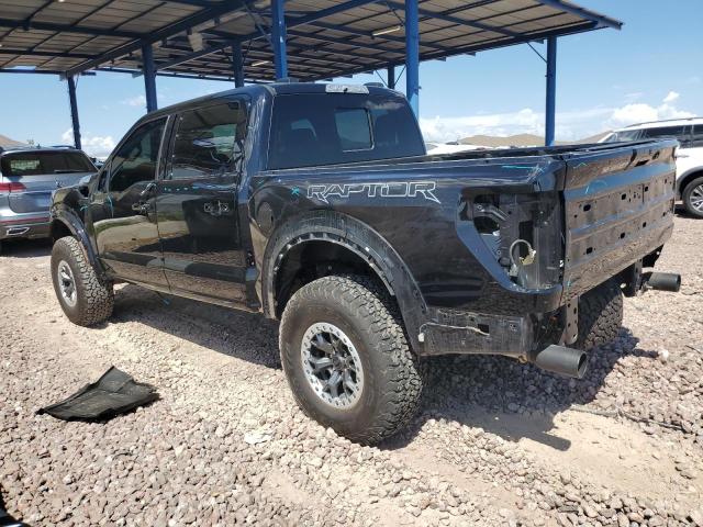 1FTFW1RG0NFB50340 - 2022 FORD F150 RAPTOR BLACK photo 2