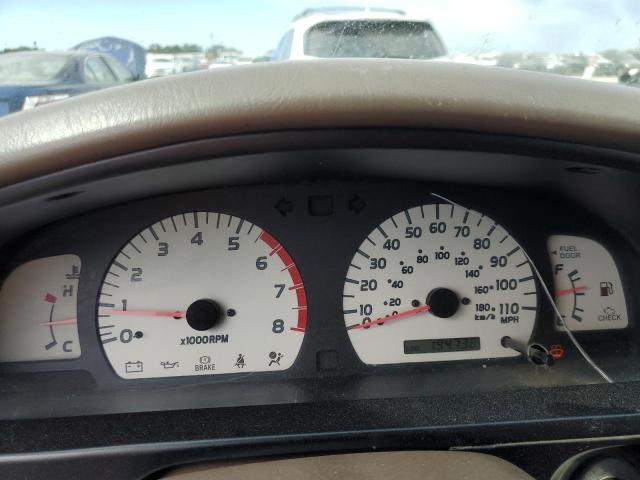 5TEGN92N81Z784426 - 2001 TOYOTA TACOMA DOUBLE CAB PRERUNNER BURGUNDY photo 9