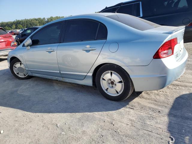 JHMFA36236S022703 - 2006 HONDA CIVIC HYBRID BLUE photo 2