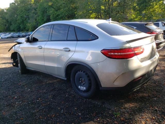 4JGED6EB5JA121265 - 2018 MERCEDES-BENZ GLE COUPE 43 AMG SILVER photo 2