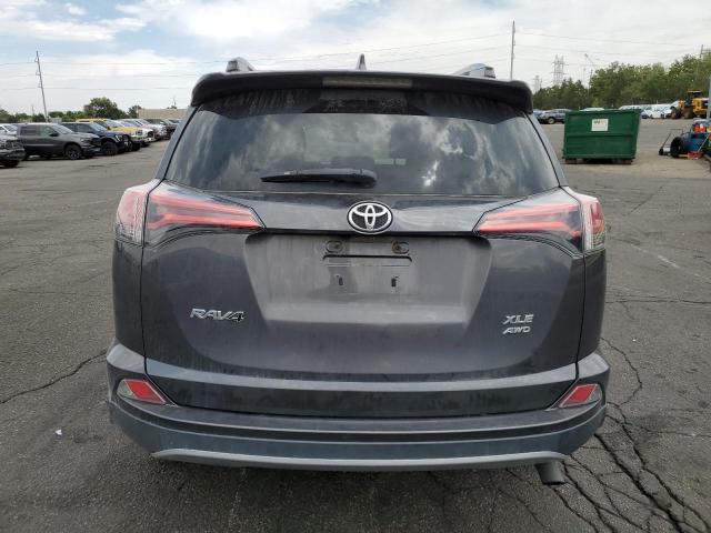 2T3RFREV4HW544667 - 2017 TOYOTA RAV4 XLE GRAY photo 6