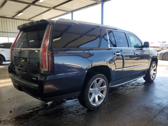 1GYS4HKJ0JR265090 - 2018 CADILLAC ESCALADE ESV LUXURY BLUE photo 3