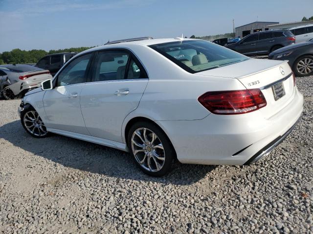 WDDHF8JB1GB256443 - 2016 MERCEDES-BENZ E 350 4MATIC WHITE photo 2