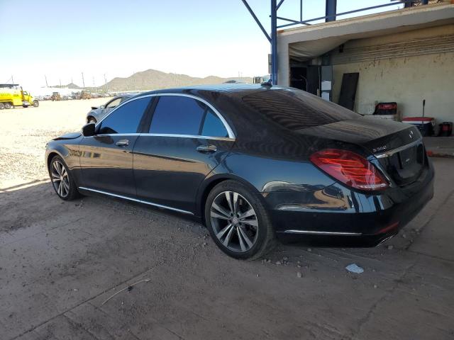 WDDUG8FB8GA215463 - 2016 MERCEDES-BENZ S 550 4MATIC BLACK photo 2