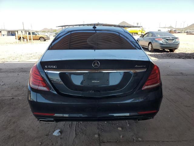 WDDUG8FB8GA215463 - 2016 MERCEDES-BENZ S 550 4MATIC BLACK photo 6
