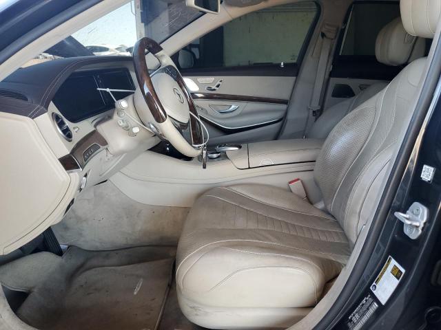 WDDUG8FB8GA215463 - 2016 MERCEDES-BENZ S 550 4MATIC BLACK photo 7