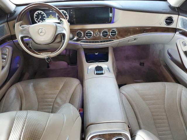 WDDUG8FB8GA215463 - 2016 MERCEDES-BENZ S 550 4MATIC BLACK photo 8