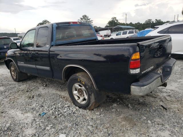 5TBRT34143S375919 - 2003 TOYOTA TUNDRA ACCESS CAB SR5 BLACK photo 2