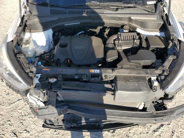 5XYZU3LB4EG161866 - 2014 HYUNDAI SANTA FE S WHITE photo 11
