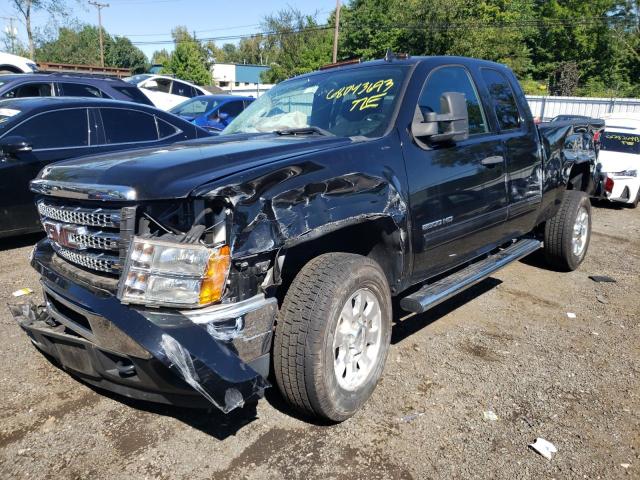 1GT220CG0DZ165169 - 2013 GMC SIERRA K2500 SLE BLACK photo 1