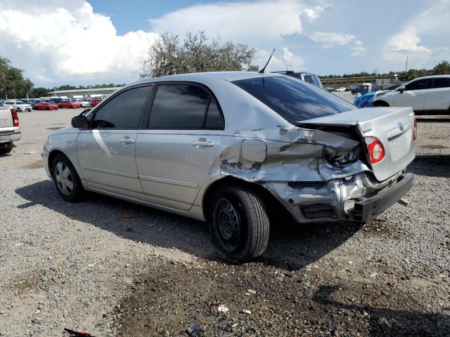 1NXBR32E04Z255718 - 2004 TOYOTA COROLLA CE SILVER photo 2