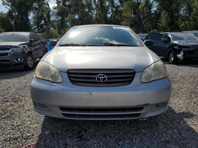 1NXBR32E04Z255718 - 2004 TOYOTA COROLLA CE SILVER photo 5