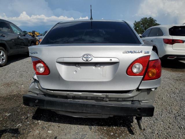 1NXBR32E04Z255718 - 2004 TOYOTA COROLLA CE SILVER photo 6