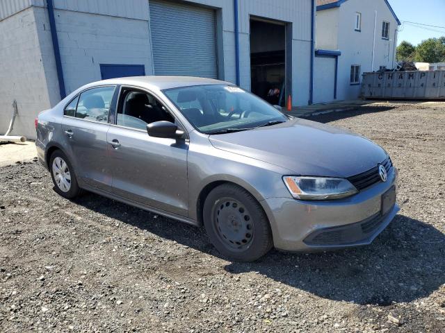 3VW1K7AJ5CM382636 - 2012 VOLKSWAGEN JETTA BASE GRAY photo 4