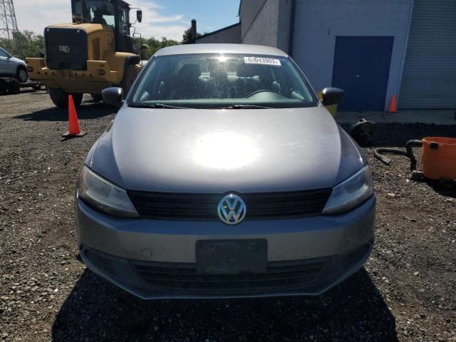 3VW1K7AJ5CM382636 - 2012 VOLKSWAGEN JETTA BASE GRAY photo 5