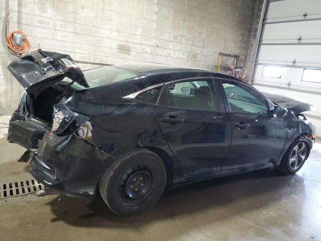 2HGFC2F6XKH575411 - 2019 HONDA CIVIC LX შავი ფოტო 3
