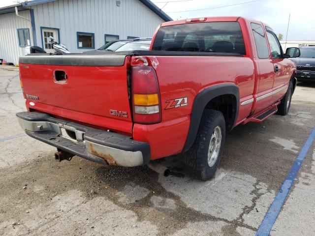 1GTEK19T8YZ292720 - 2000 GMC NEW SIERRA K1500 RED photo 3