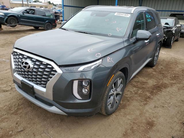 KM8R5DHE5MU274241 - 2021 HYUNDAI PALISADE LIMITED GRAY photo 1