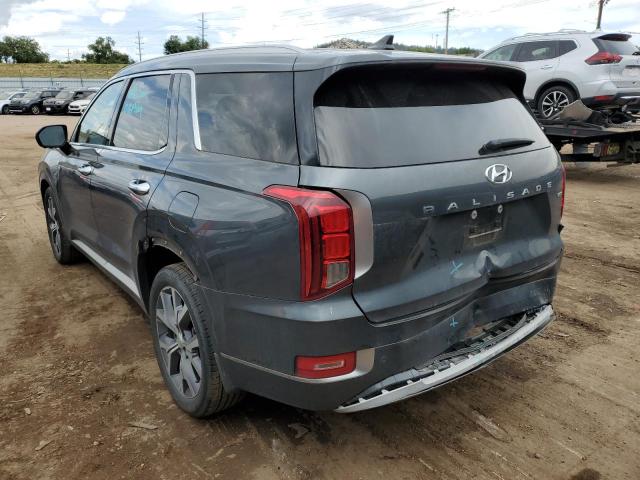 KM8R5DHE5MU274241 - 2021 HYUNDAI PALISADE LIMITED GRAY photo 2