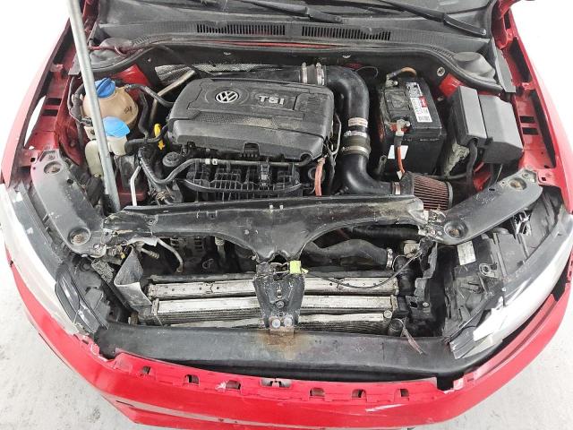 3VWD17AJ4FM253260 - 2015 VOLKSWAGEN JETTA SE RED photo 11