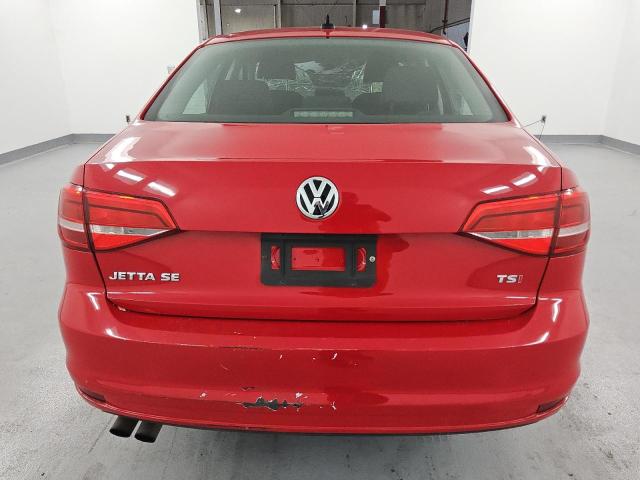3VWD17AJ4FM253260 - 2015 VOLKSWAGEN JETTA SE RED photo 6