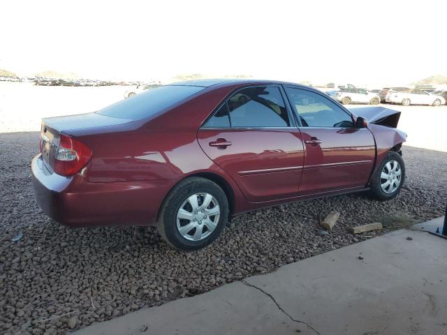 4T1BE32K93U157044 - 2003 TOYOTA CAMRY LE Kırmızı fotoğraf 3