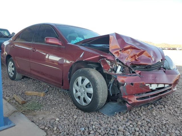 4T1BE32K93U157044 - 2003 TOYOTA CAMRY LE Kırmızı fotoğraf 4