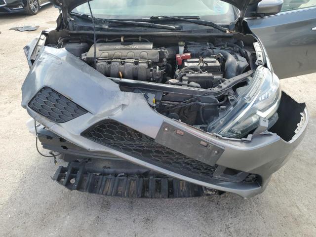 3N1AB7APXKY262042 - 2019 NISSAN SENTRA S GRAY photo 11