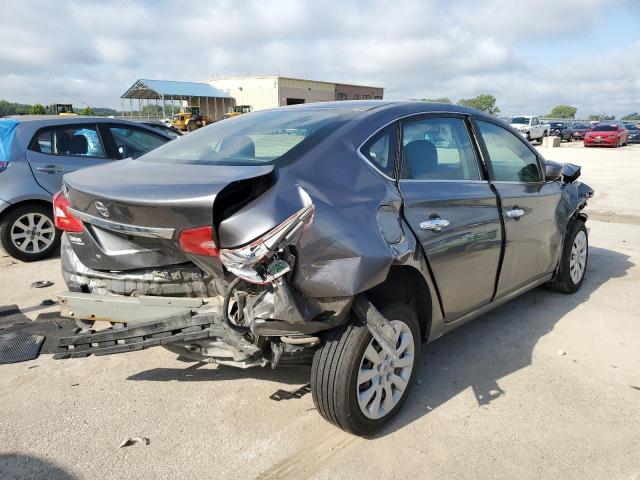 3N1AB7APXKY262042 - 2019 NISSAN SENTRA S GRAY photo 3