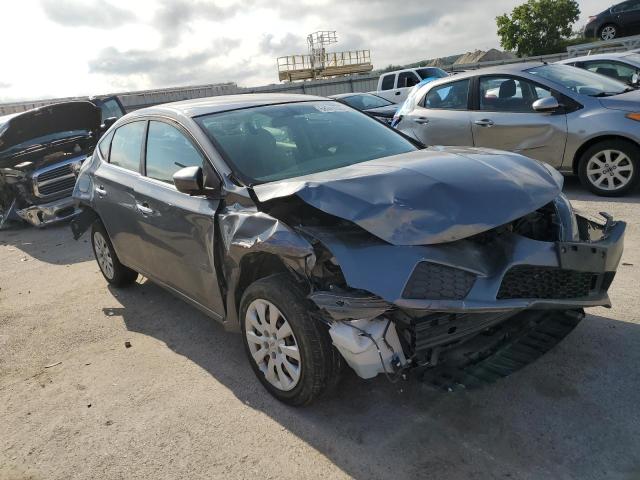 3N1AB7APXKY262042 - 2019 NISSAN SENTRA S GRAY photo 4