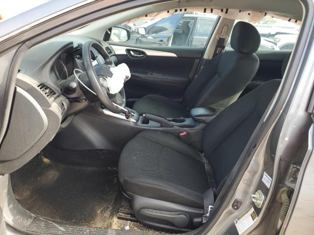 3N1AB7APXKY262042 - 2019 NISSAN SENTRA S GRAY photo 7