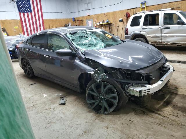 19XFC2F86LE026463 - 2020 HONDA CIVIC SPORT GRAY photo 4