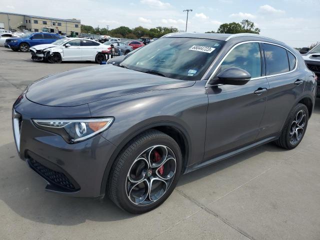 ZASPAKBNXK7C50525 - 2019 ALFA ROMEO STELVIO TI GRAY photo 1