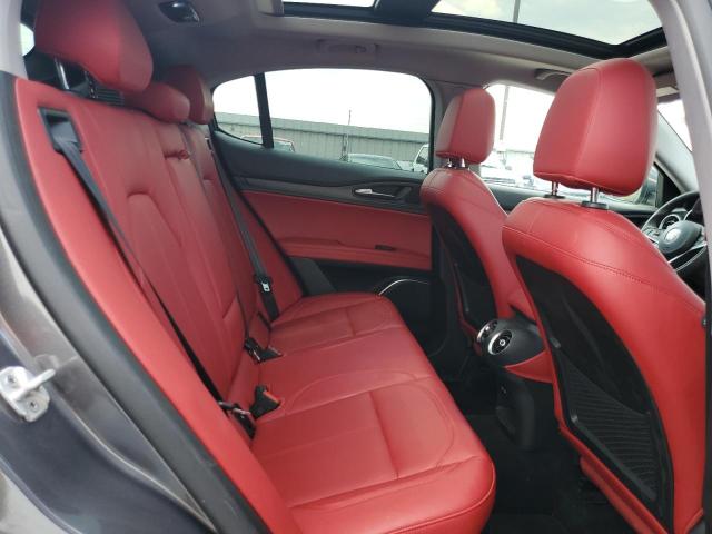 ZASPAKBNXK7C50525 - 2019 ALFA ROMEO STELVIO TI GRAY photo 10