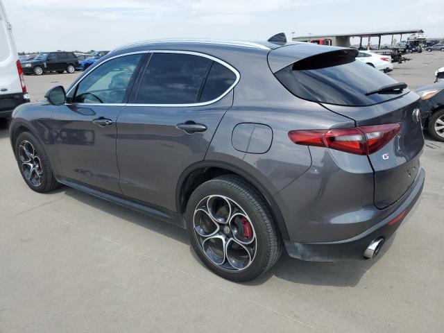 ZASPAKBNXK7C50525 - 2019 ALFA ROMEO STELVIO TI GRAY photo 2