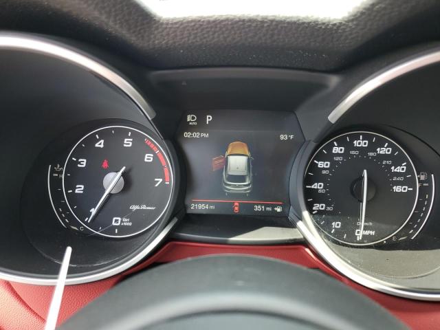 ZASPAKBNXK7C50525 - 2019 ALFA ROMEO STELVIO TI GRAY photo 9