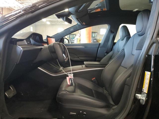 5YJSA1E50MF433258 - 2021 TESLA MODEL S Սև լուսանկար 7